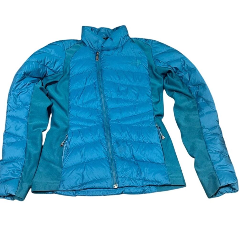 The North Face Women's Lucia Hybrid Down Jacket Blue Size S - Picture 2 of 7
